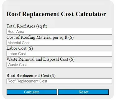 average cost of roof replacement in TX
