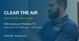 Clear the Air Cooling & Heating logo