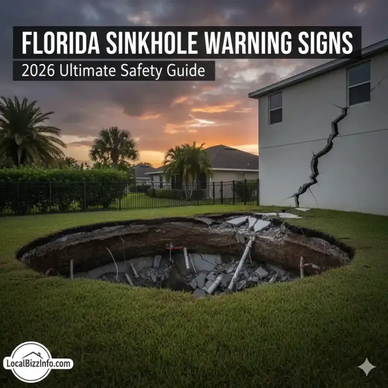 5 Warning Signs of Sinkhole Damage in Florida Homes: 2026 Safety And Cost Guide - Cleaning & Maintenance Guide